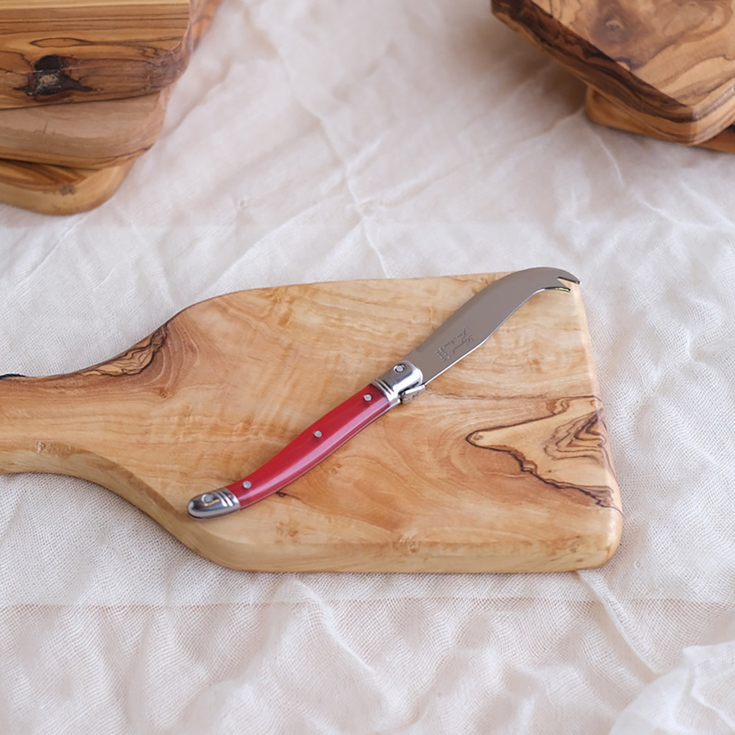 Laguiole Rainbow Mini Cheese Knives