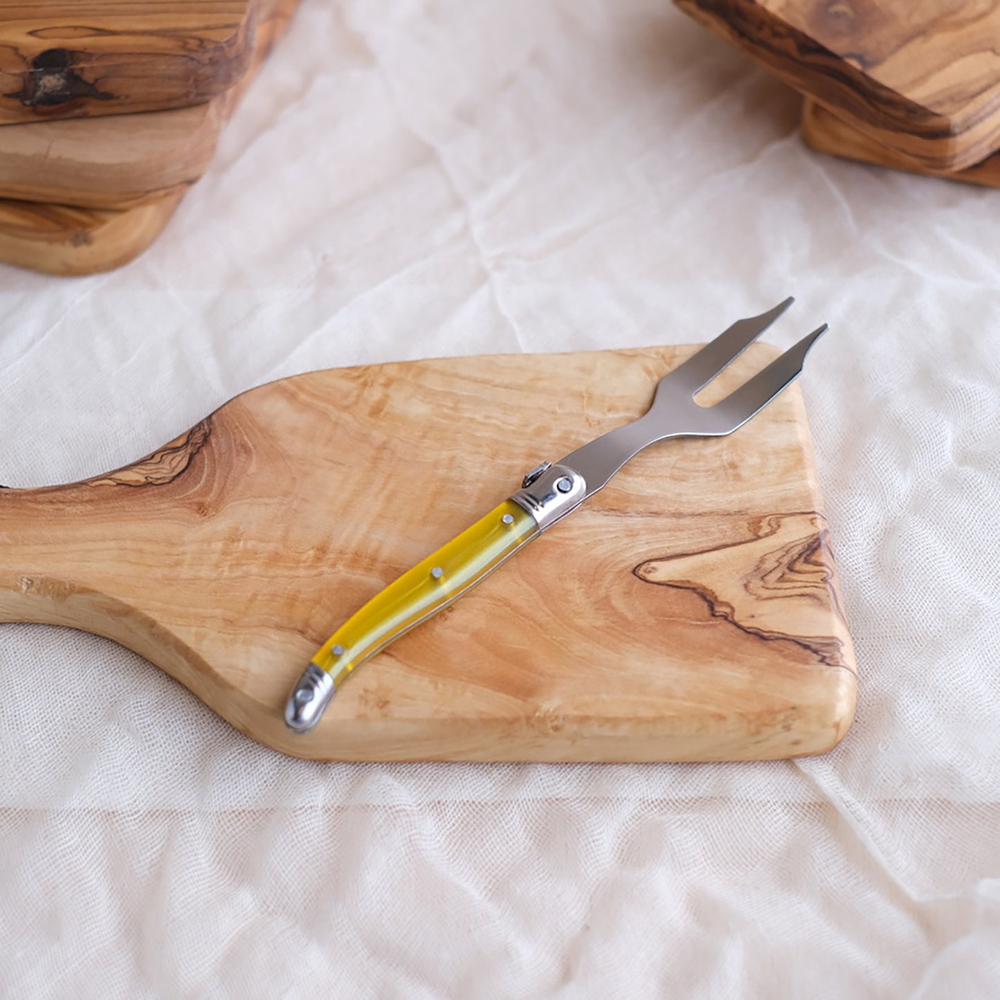 Laguiole Rainbow Mini Cheese Knives