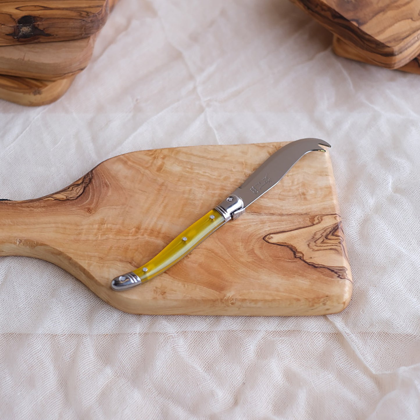 Laguiole Rainbow Mini Cheese Knives