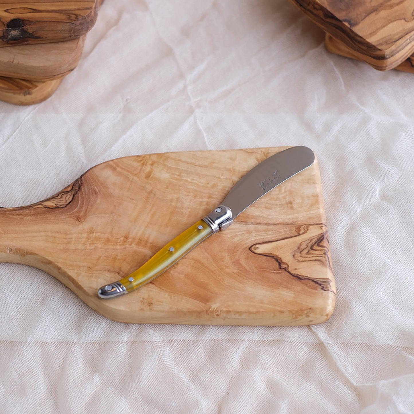 Laguiole Rainbow Mini Cheese Knives