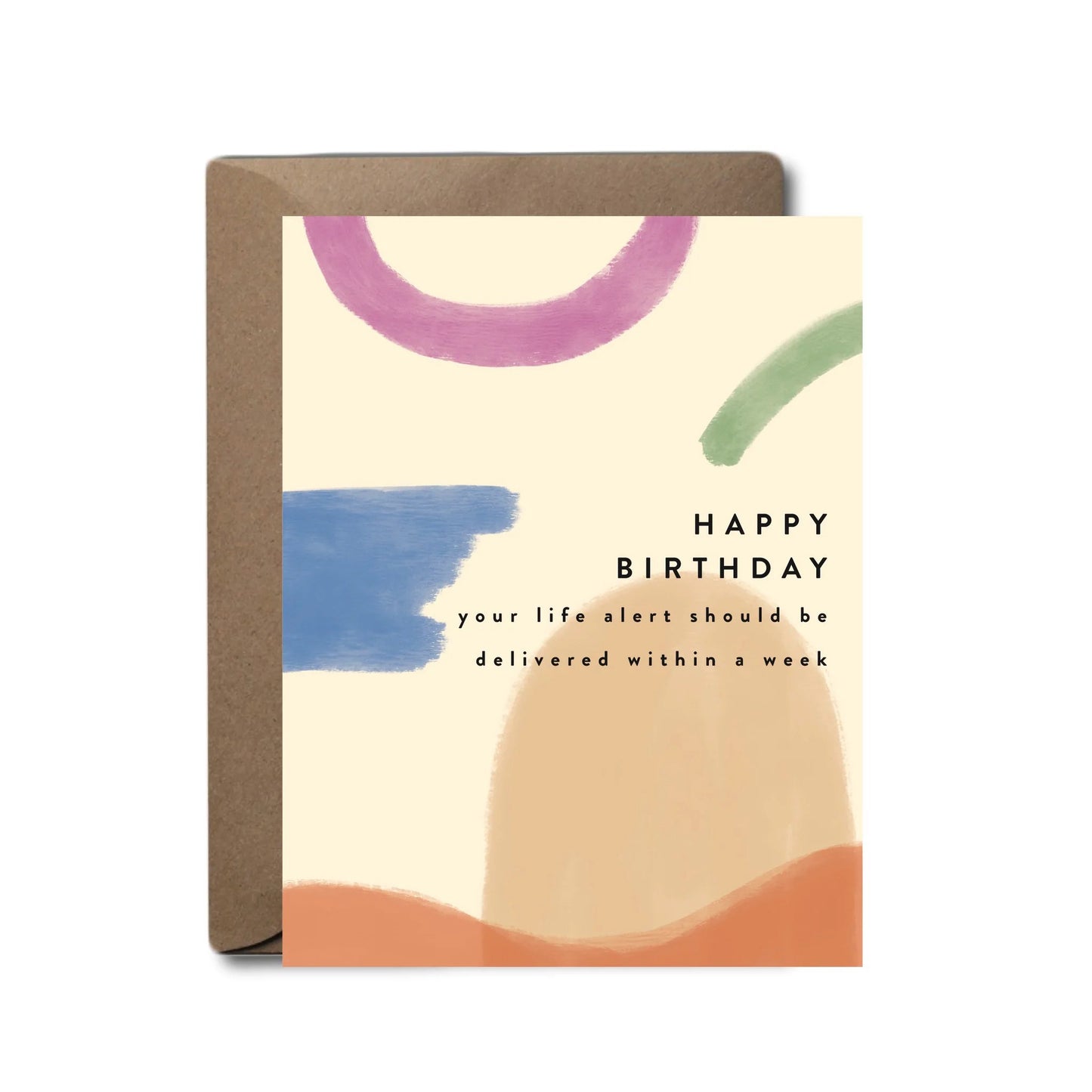 Life Alert Birthday Card