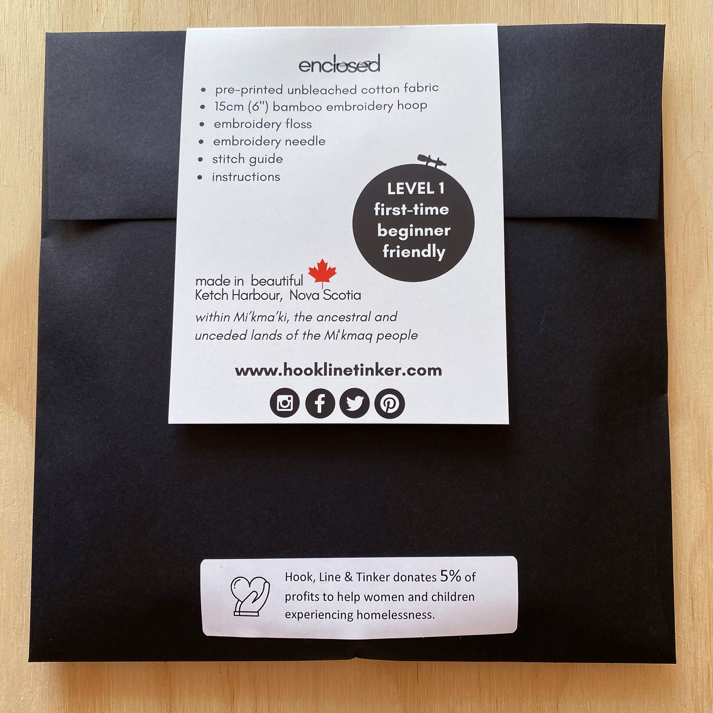 Lighthouse Embroidery Kit