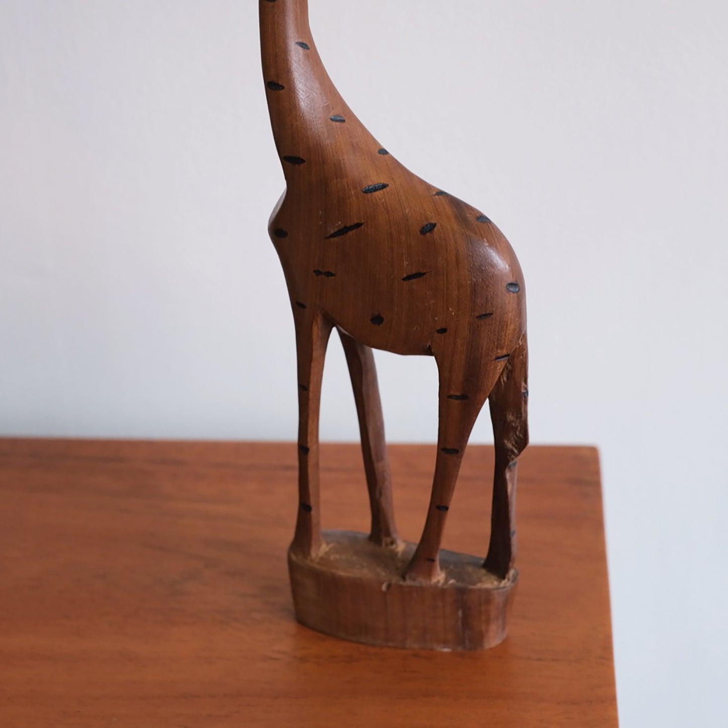 Vintage Hand Carved Teak Animal
