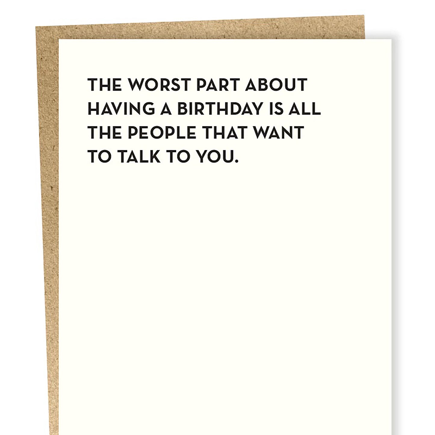 Worst Part Card