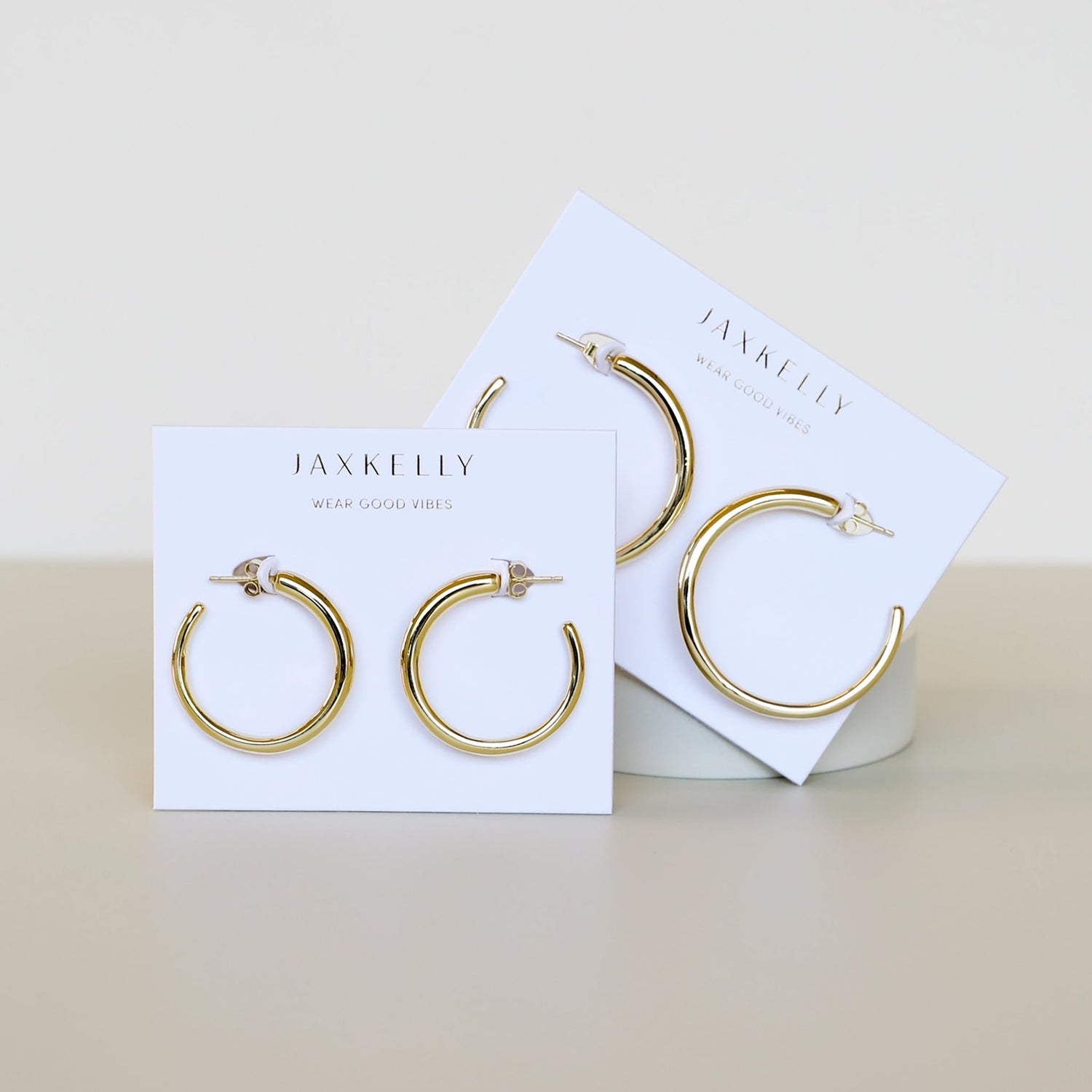 gold earrings