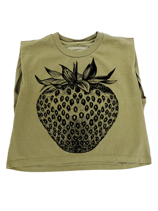 Strawberry Maisie Heavyweight Muscle Tee
