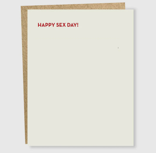 Sex Day Card