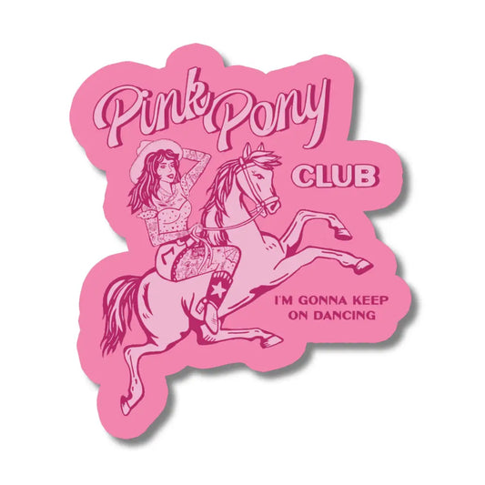 Pink Pony Club Sticker