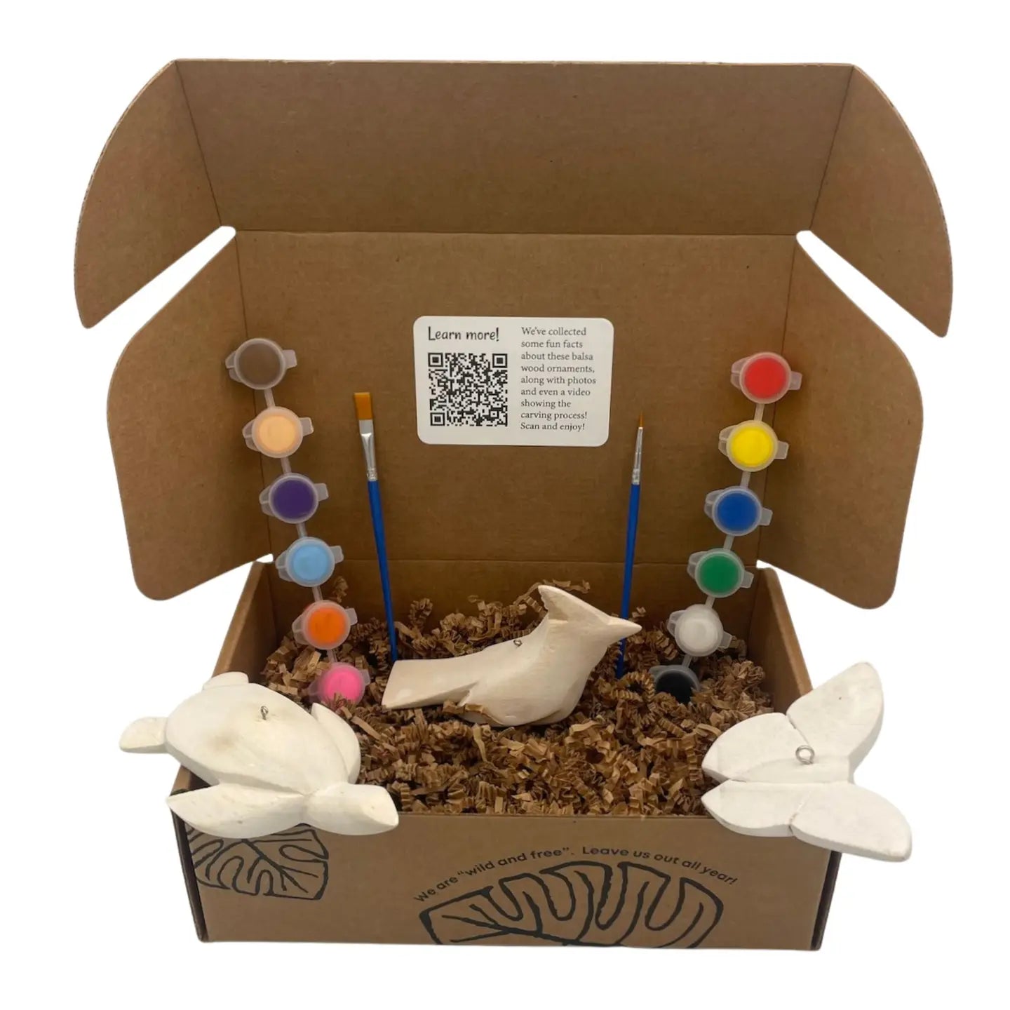 Paint Your Own Animal Medley Ornament Kit