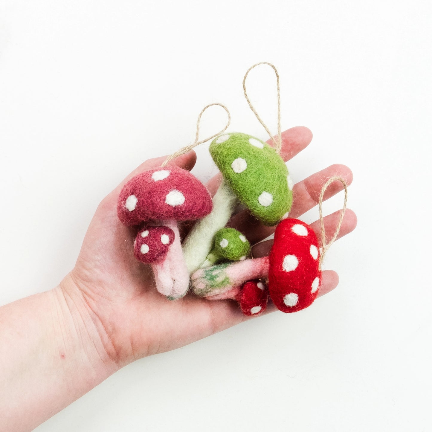 Felt Mushroom Ornament