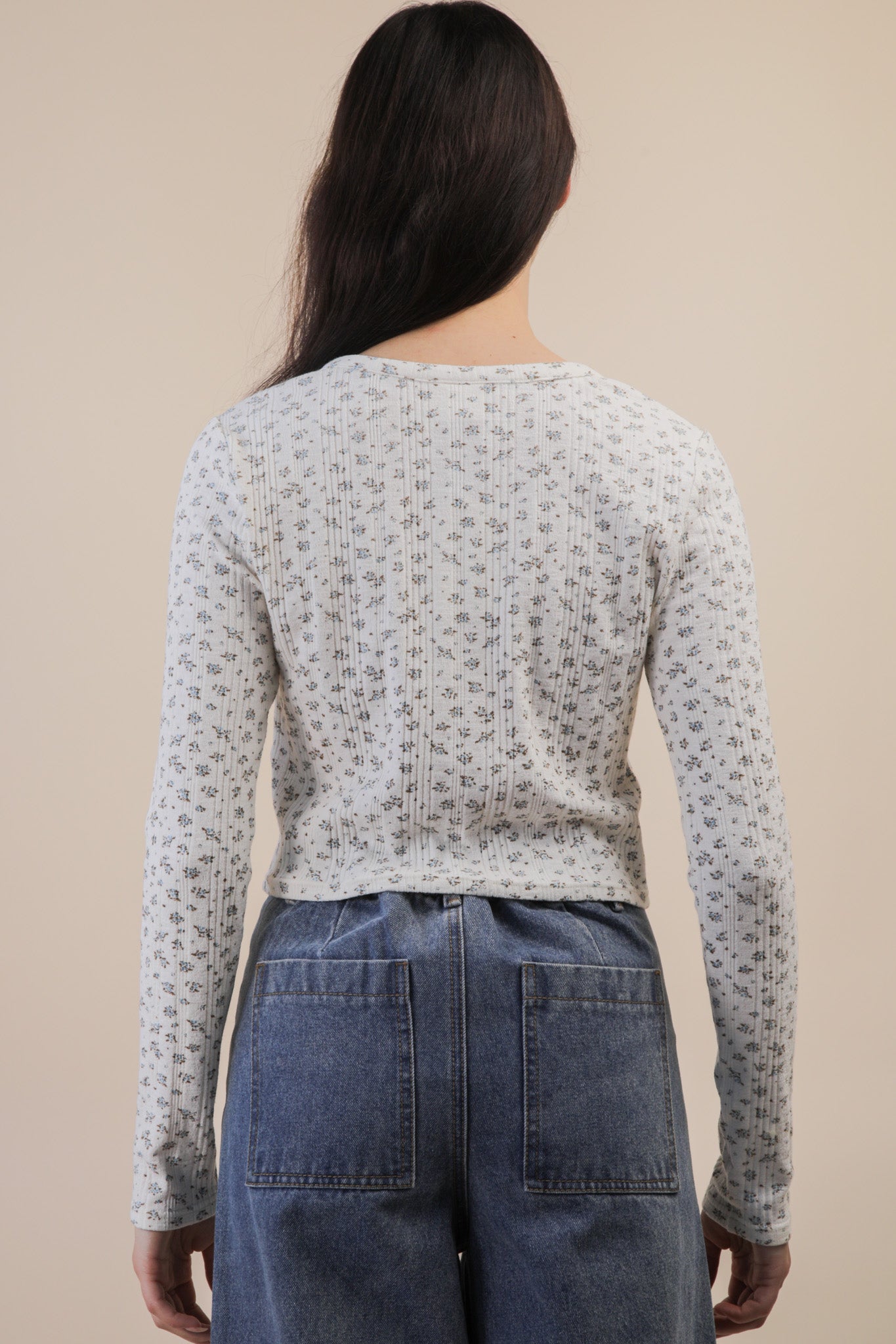 Ditsy Floral Cardigan