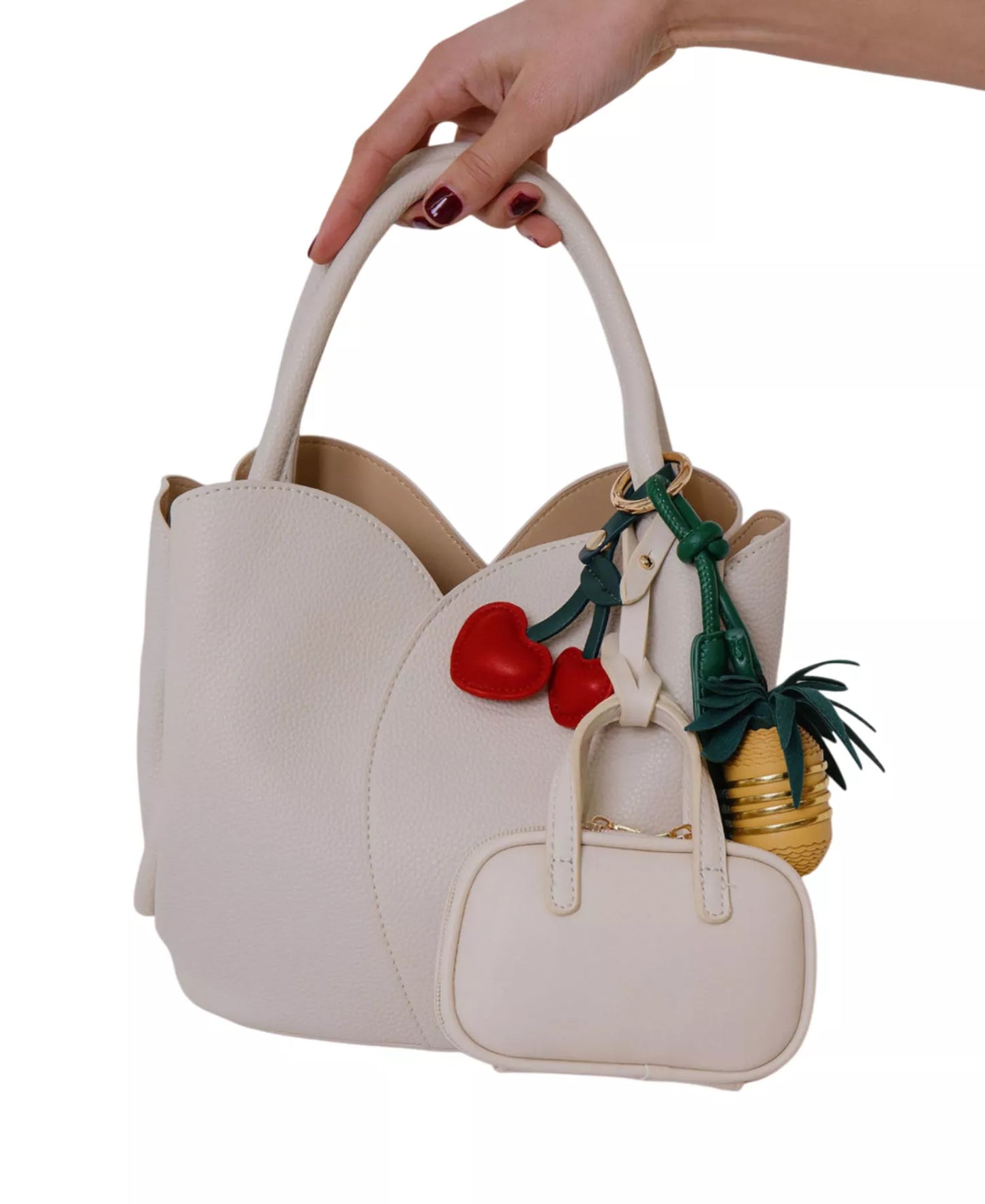 Cherry Bag Charm