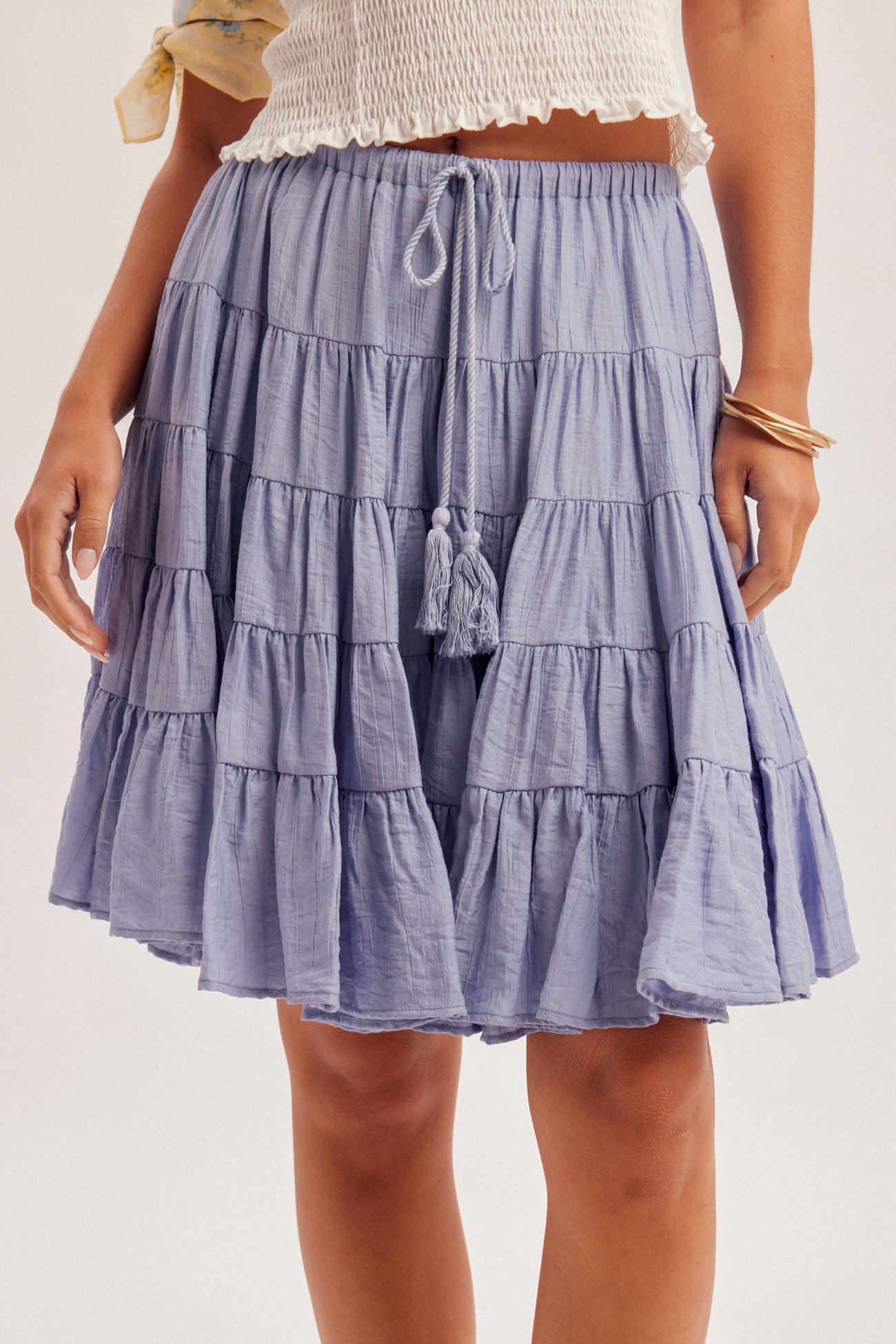 Tiered Flowy Skirt