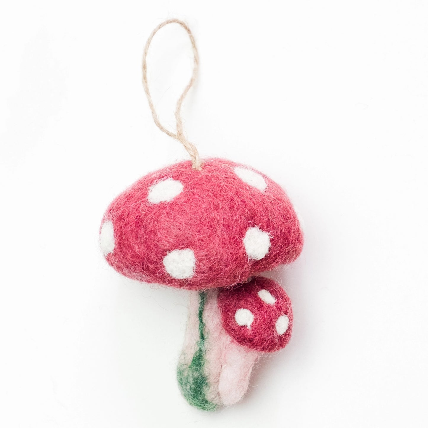 Felt Mushroom Ornament