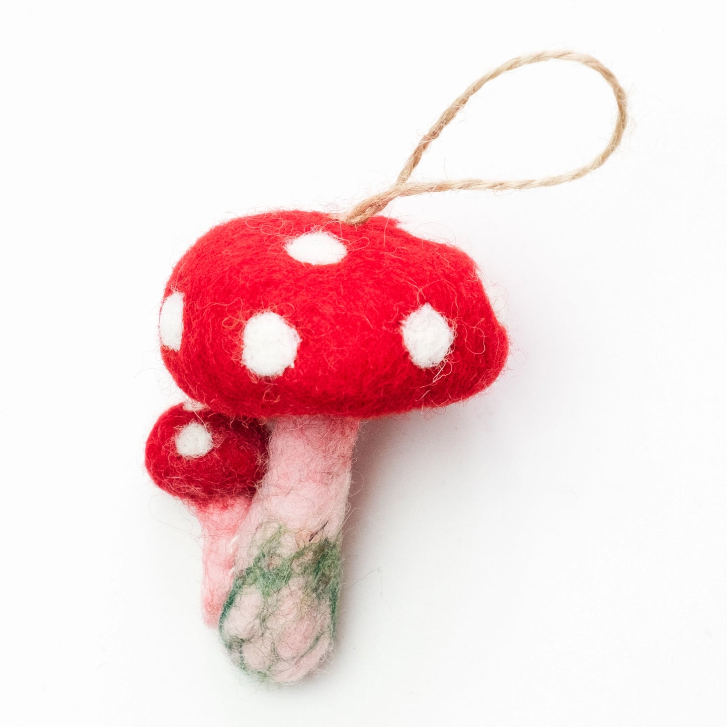 Felt Mushroom Ornament