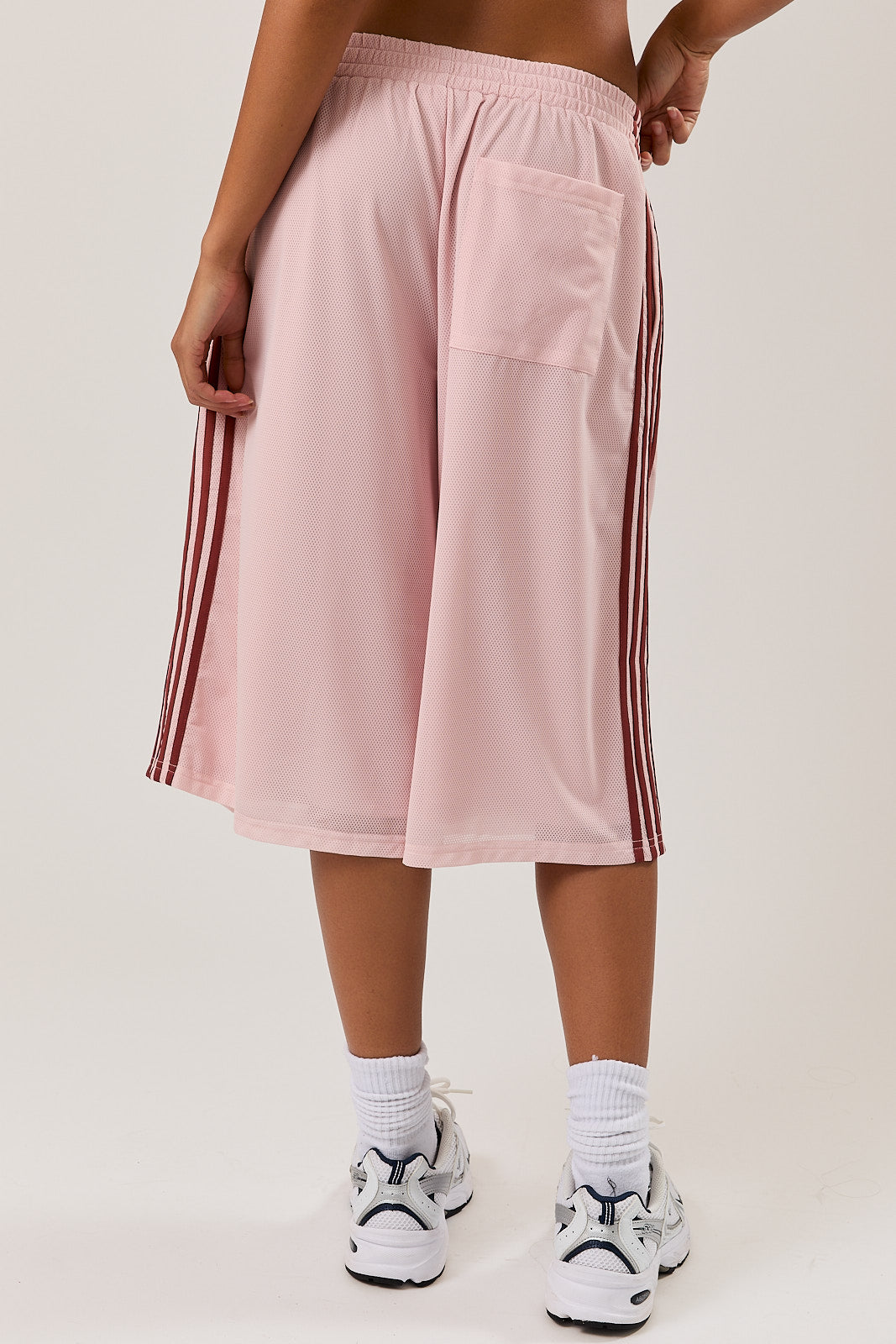 Mesh Bermuda Track Shorts