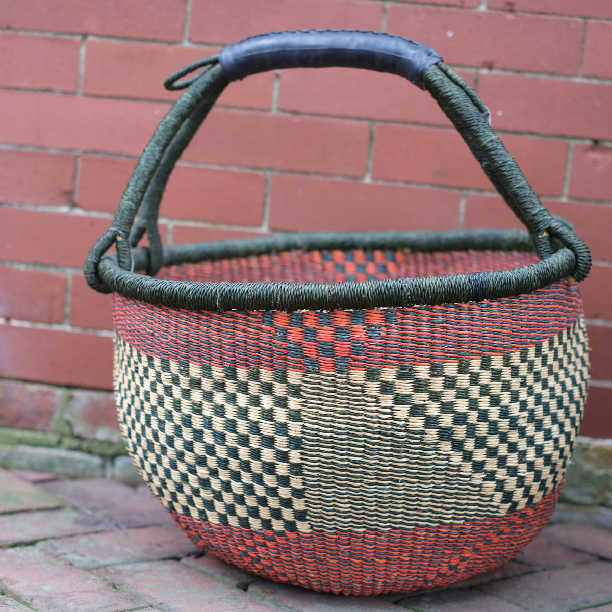 Large African Market Basket 9/18