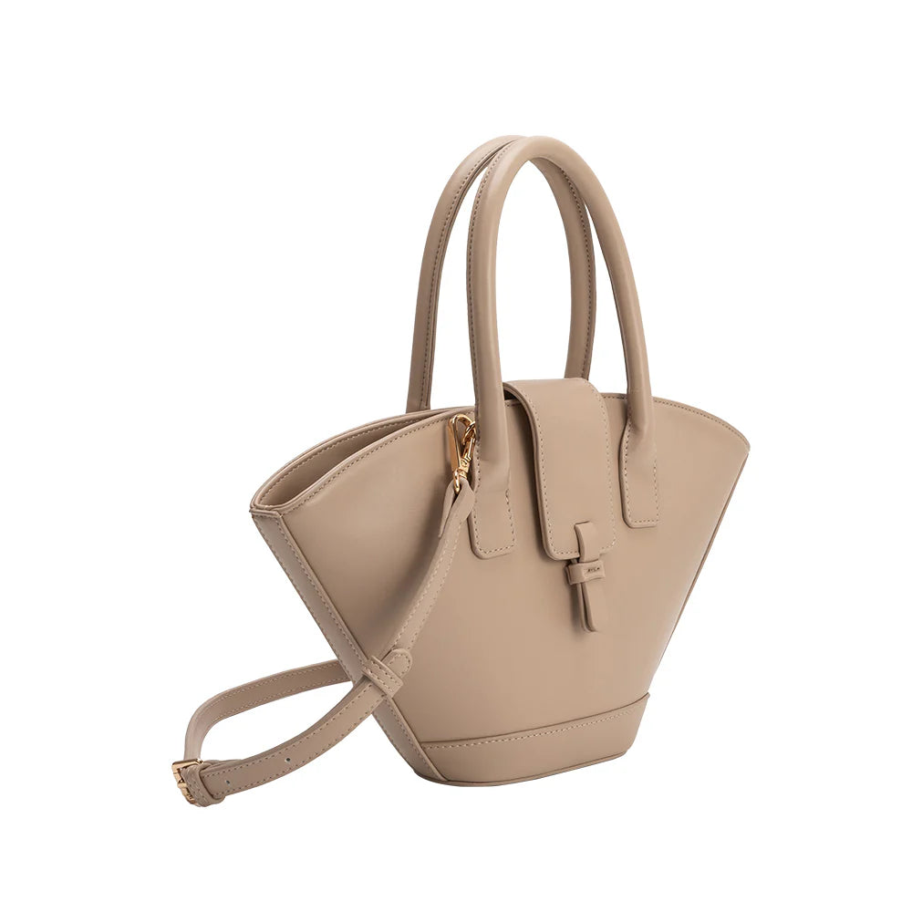 Violet Recycled Vegan Leather Crossbody Bag