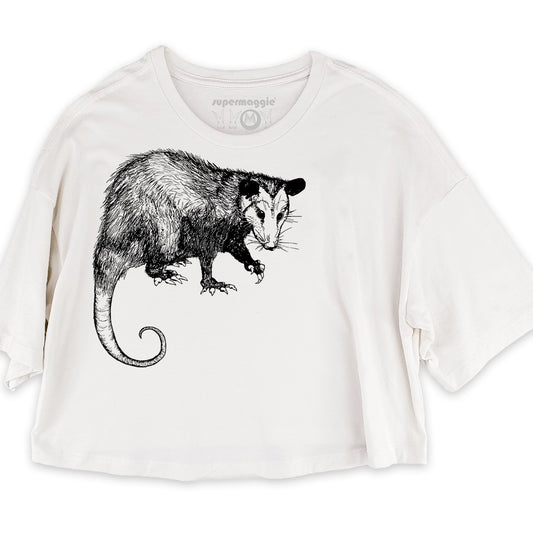 Opossum Clover Crop Tee