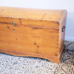 Load image into Gallery viewer, Antique Pine Immigrant Chest
