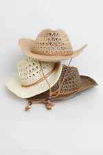 Load image into Gallery viewer, Basketweave Festival Cowboy Hat
