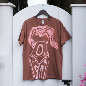 Beach Babe Brown T-shirt