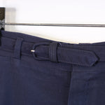 Load image into Gallery viewer, Belted Navy Straight Skirt
