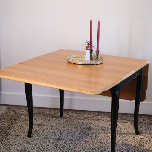 Black FP Drop Leaf Table