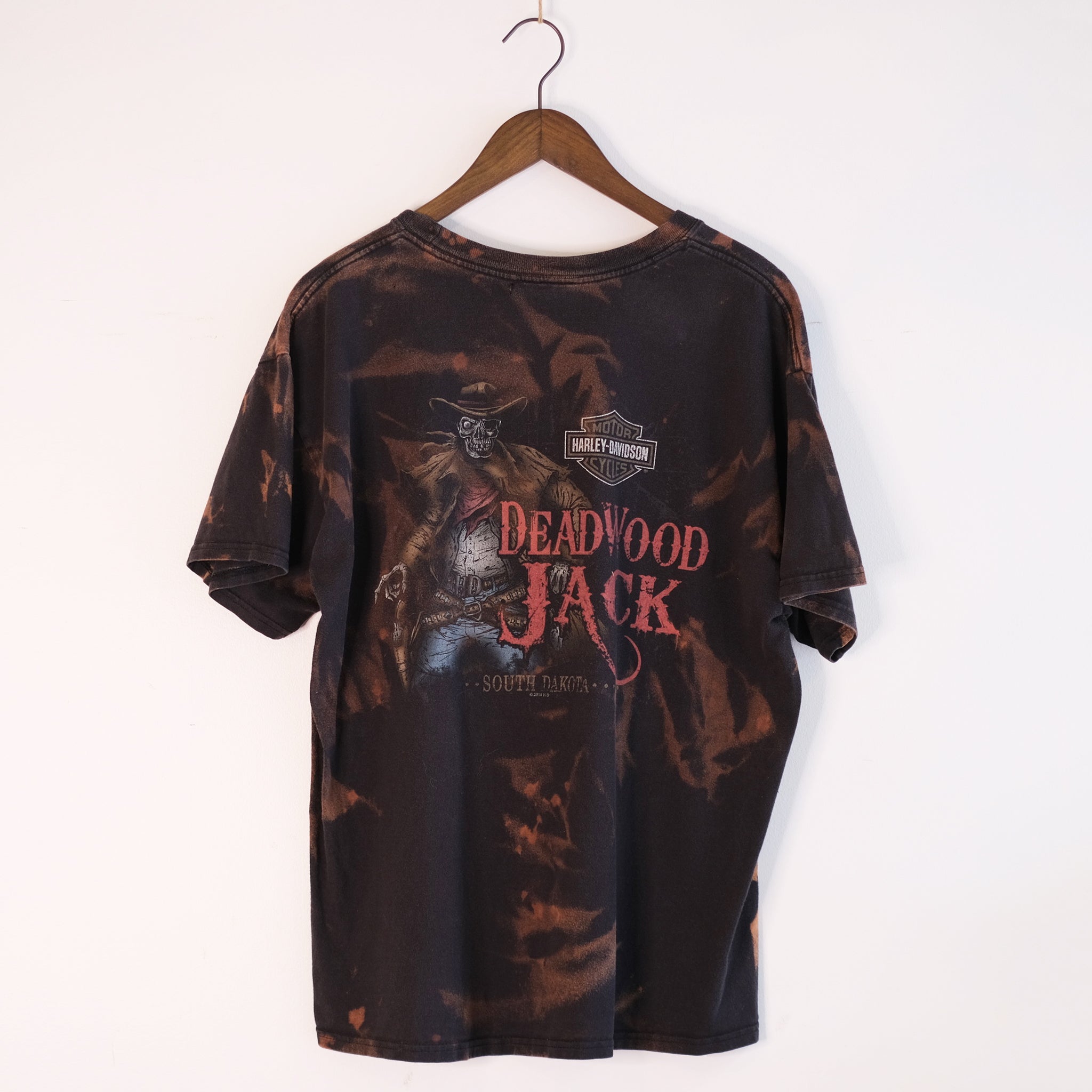 Bleached Deadwood Harley T-Shirt