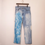 Load image into Gallery viewer, Bleached Leaf Jeans
