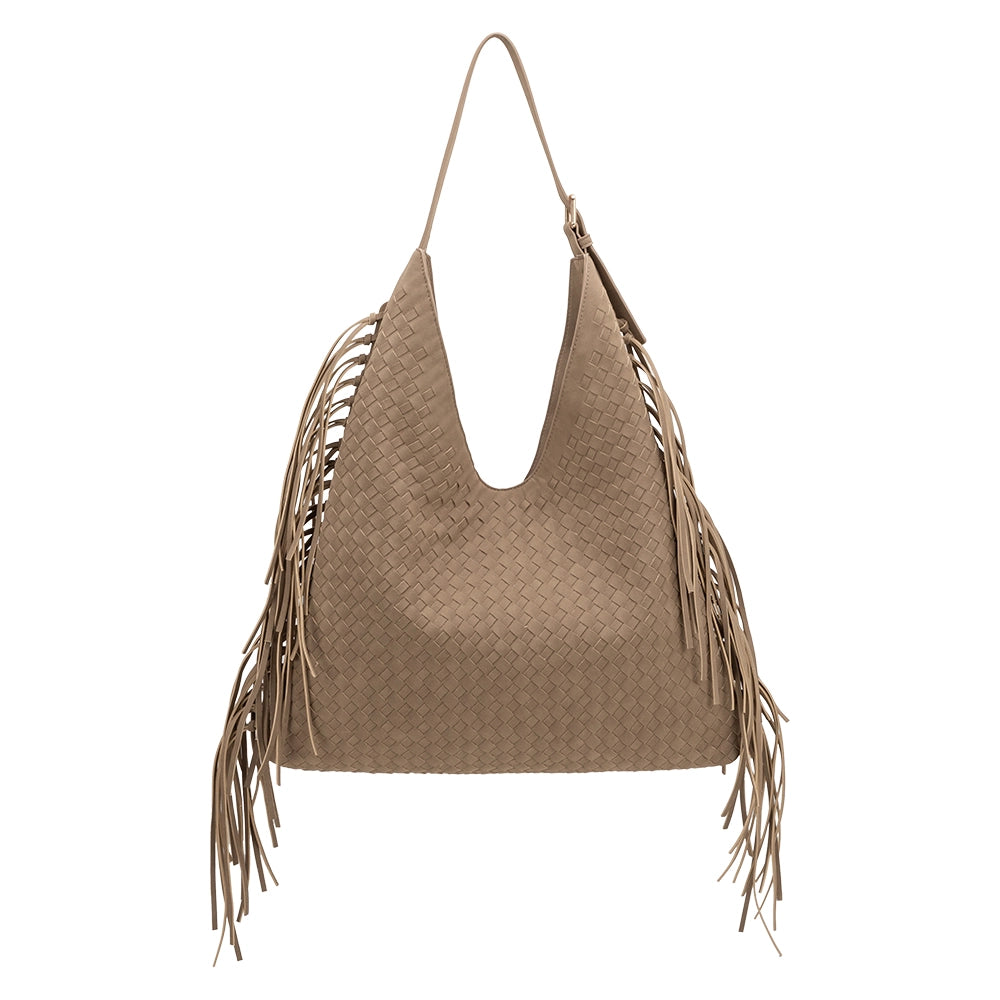 Brynlee Clay Vegan Suede Tote Bag