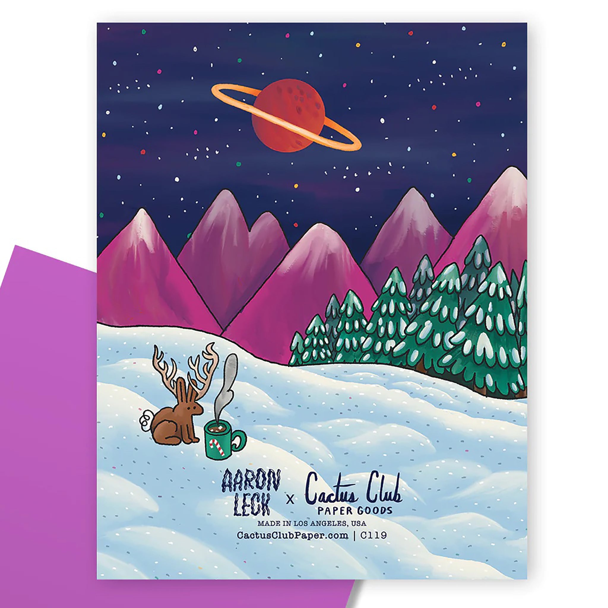 Christmas Bigfoot Card