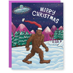 Load image into Gallery viewer, Christmas Bigfoot Card
