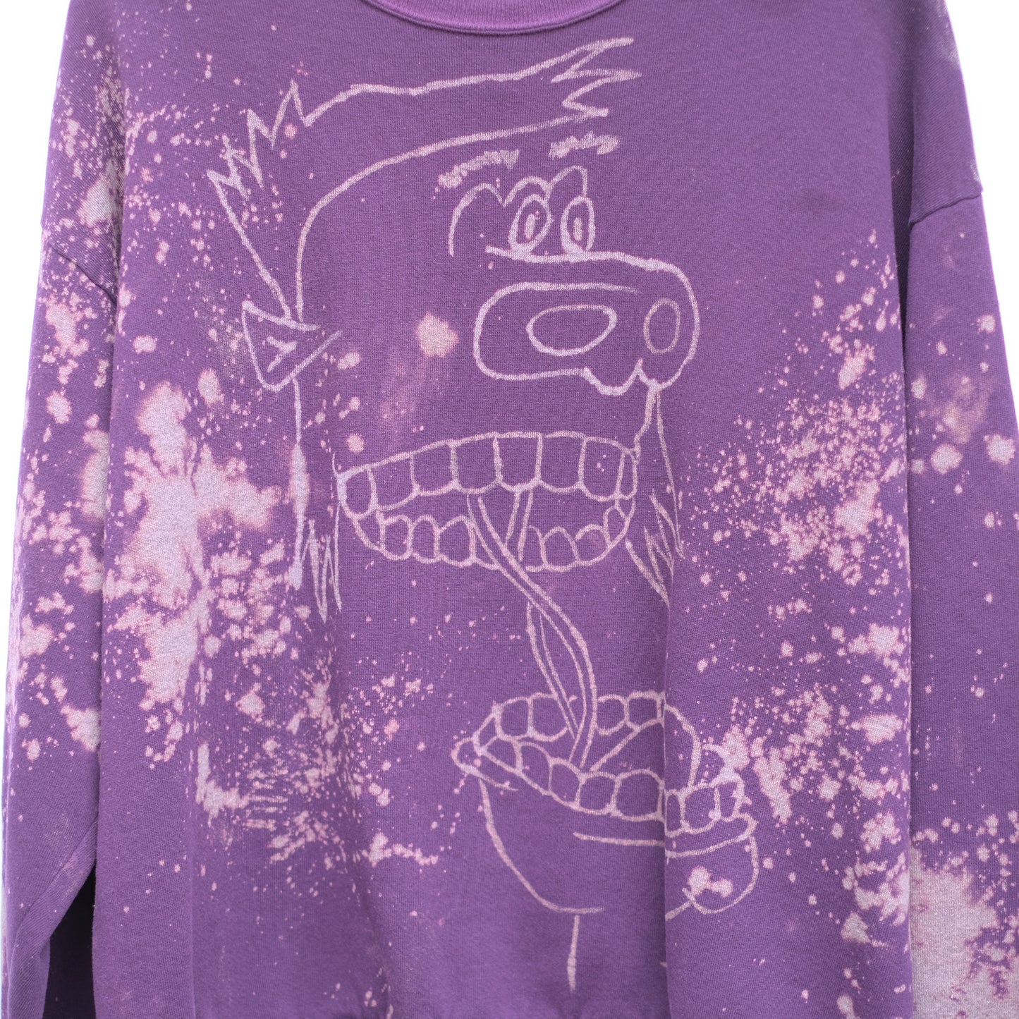 Sing out your tonsils purple sweatshirt