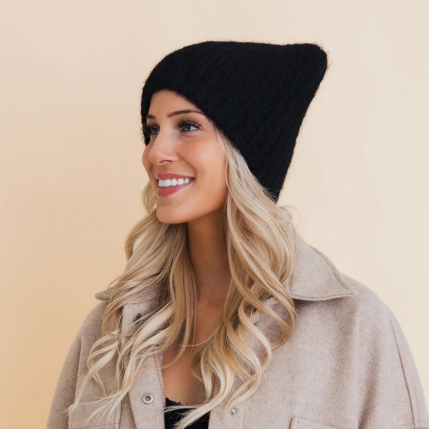 Cozy Cat Eared Style Beanie