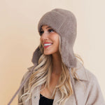 Load image into Gallery viewer, Cozy Ear Flap Beanie
