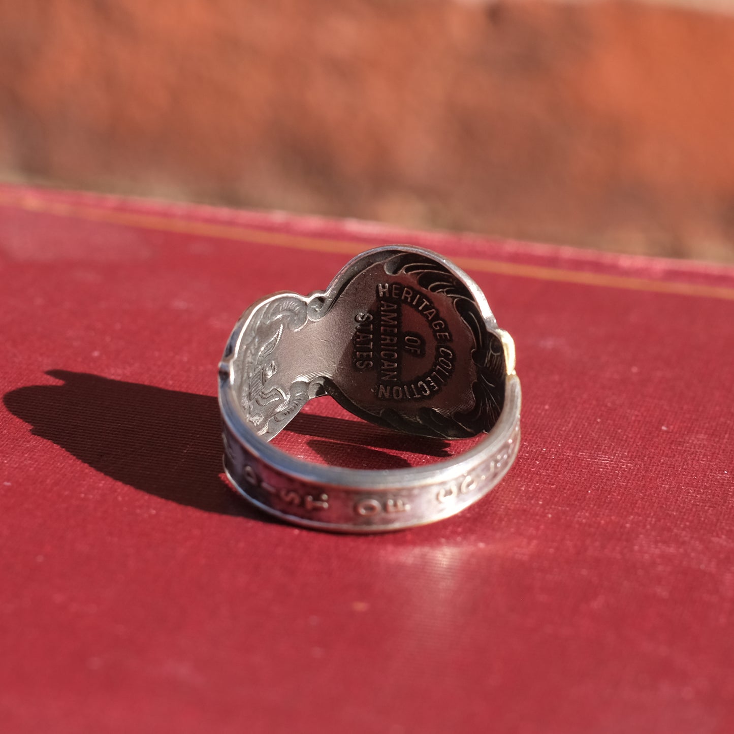 DC 1791 Souvenir Spoon Ring