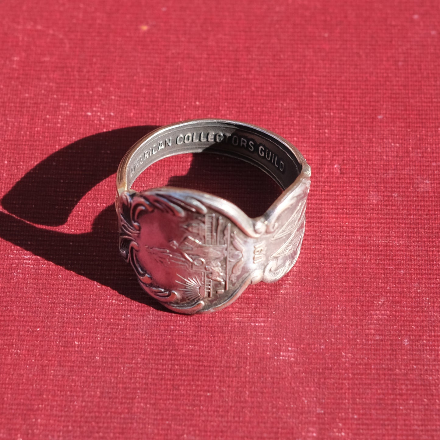 DC 1791 Souvenir Spoon Ring