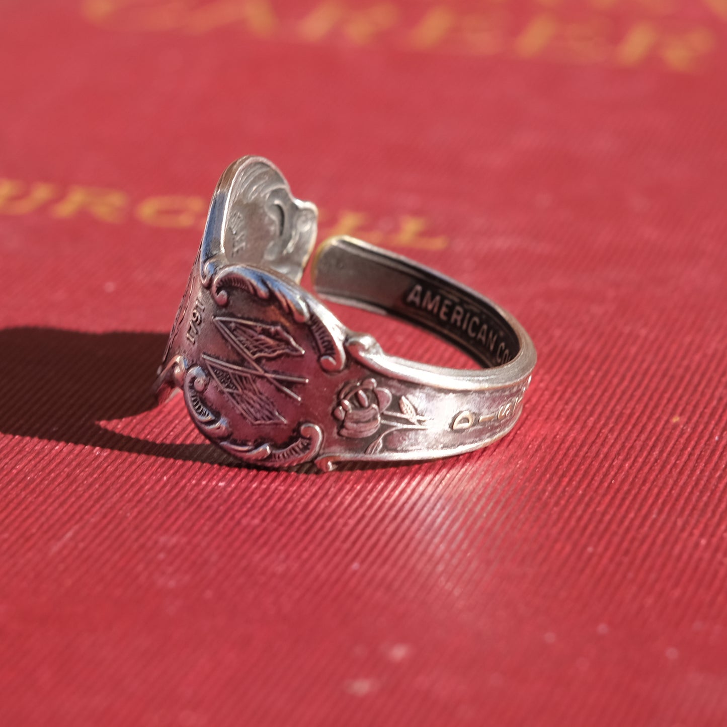 DC 1791 Souvenir Spoon Ring