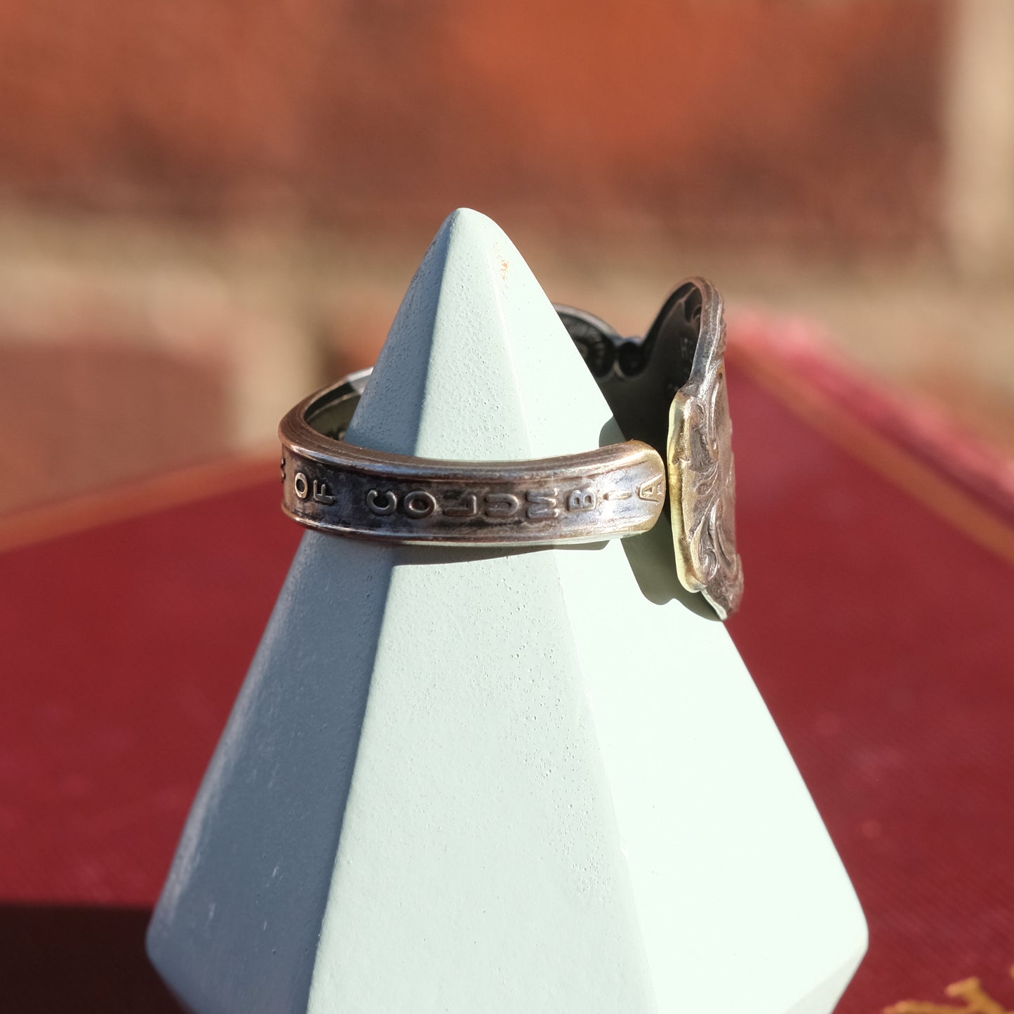 DC 1791 Souvenir Spoon Ring