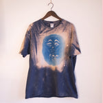 Load image into Gallery viewer, Deco Faces Navy T-Shirt
