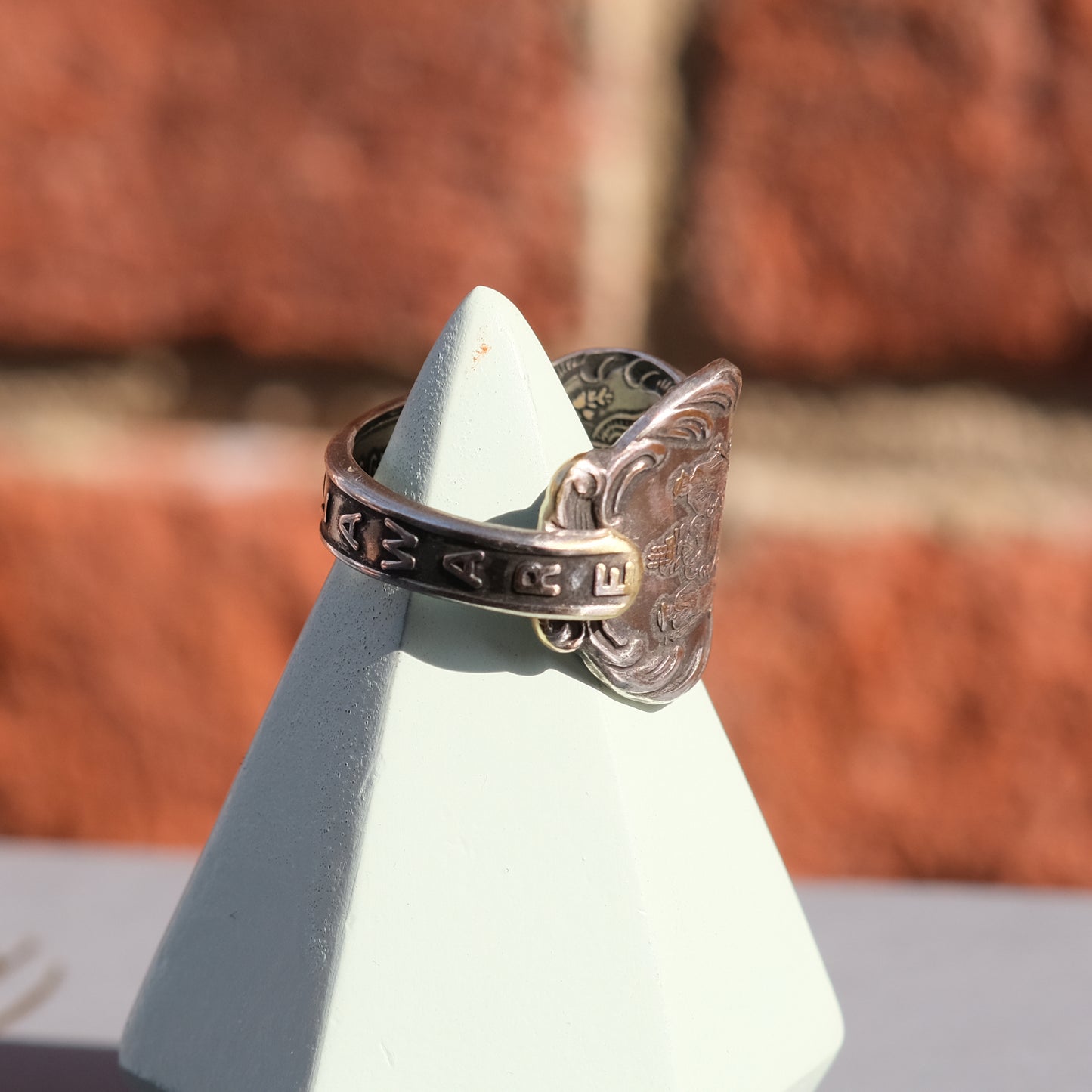 Delaware 1787 Souvenir Spoon Ring