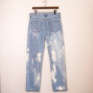 Bleached Leaf Jeans