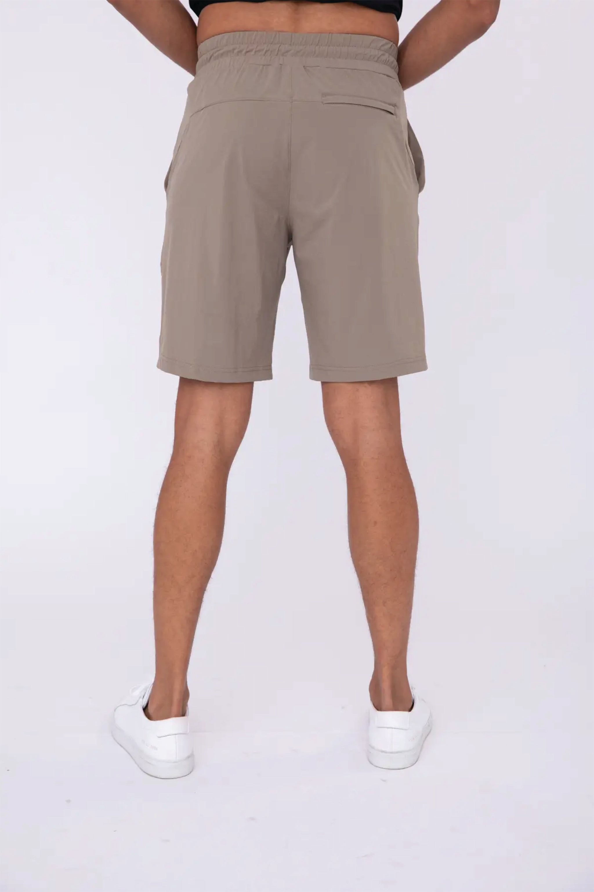 Drawstring Shorts with Pockets