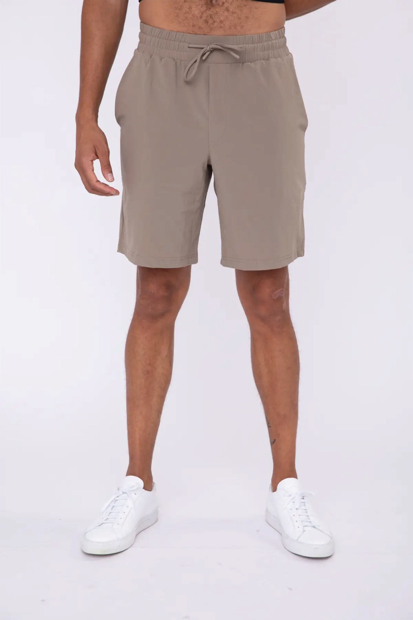 Drawstring Shorts with Pockets