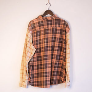 Faded Fall Trashed Flannel