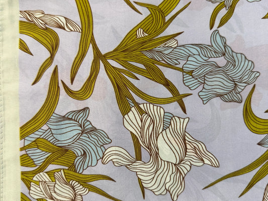 Floral and Botanical Pattern Scaf