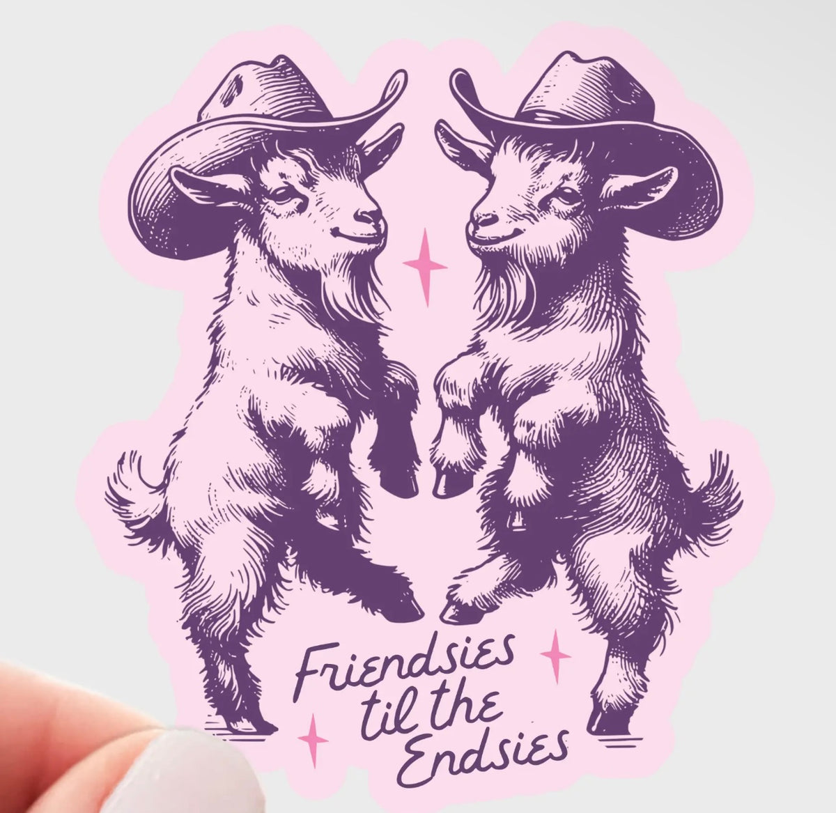 Friendsies Til the Endsies Sticker