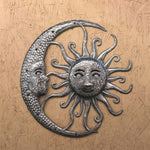 Load image into Gallery viewer, Handmade Sun &amp; Moon Wall Art
