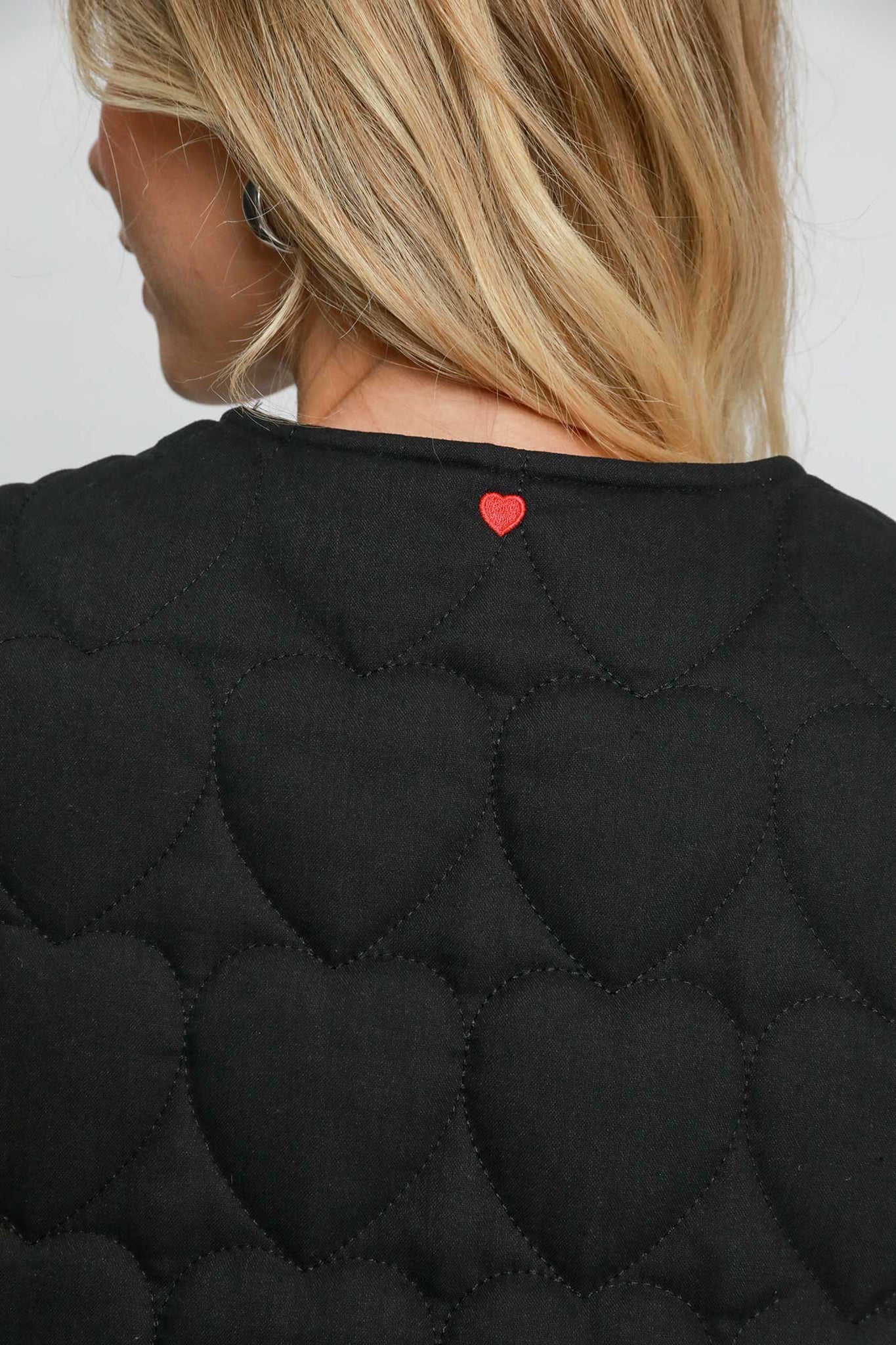 Heart Quilted Vest